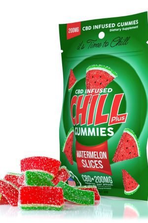 Chill Plus Gummies - CBD Infused Watermelon Slices