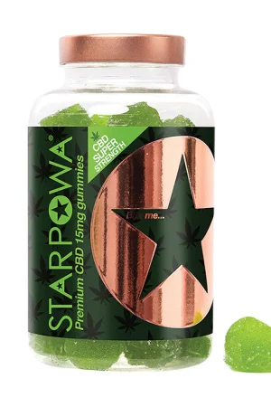 Starpowa CBD 15mg Apple Gummies