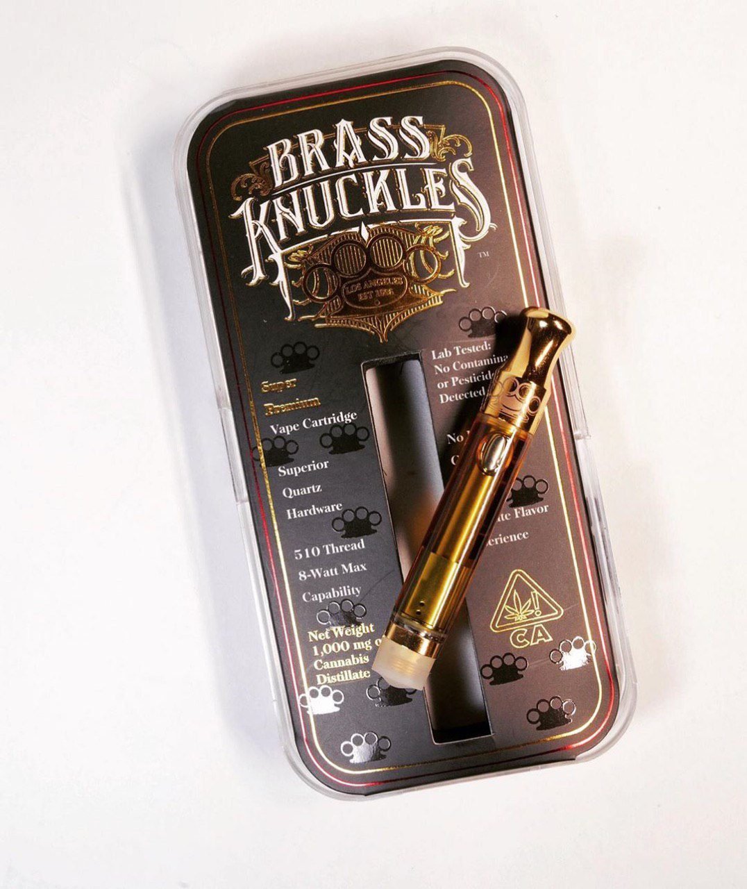 Brass Knuckles Vape Cartridges