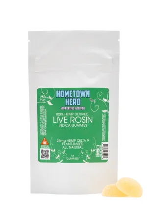 Delta-9 Live Rosin Gummies