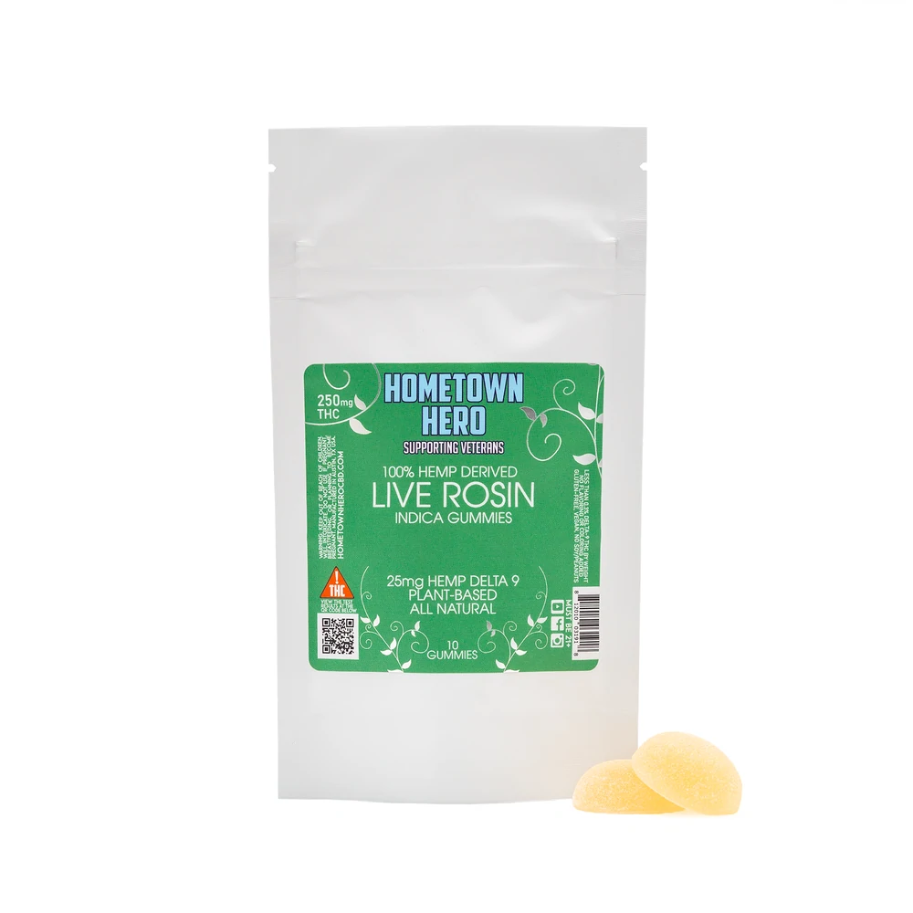 Delta-9 Live Rosin Gummies