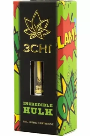 Incredible Hulk Delta 8 THC Vape Cartridge