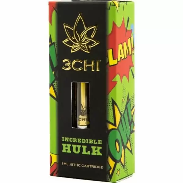 Incredible Hulk Delta 8 THC Vape Cartridge
