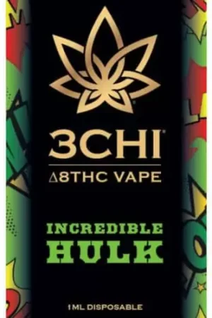 Incredible Hulk Delta 8 THC Disposable Vape