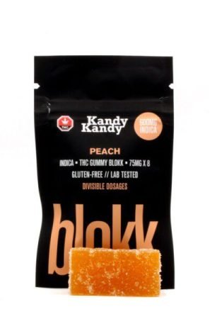 600mg Indica Gummy Blokk