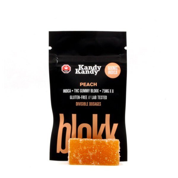 600mg Indica Gummy Blokk