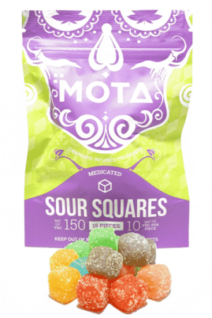 Mota THC Sour Squares