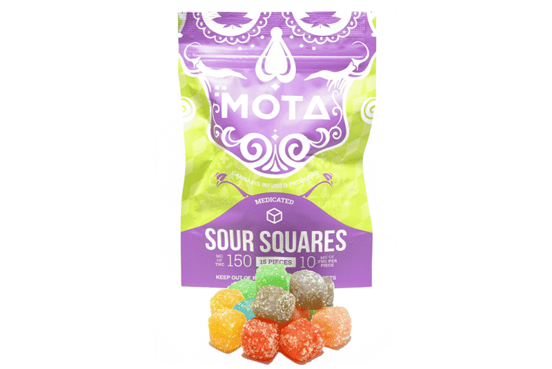 Mota THC Sour Squares