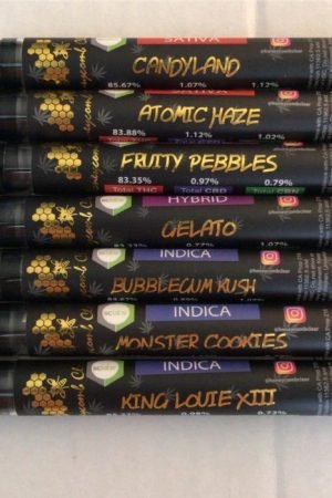 Honeycomb Clear Vape Carts