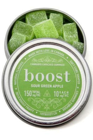 THC Sour Green Apple Boost