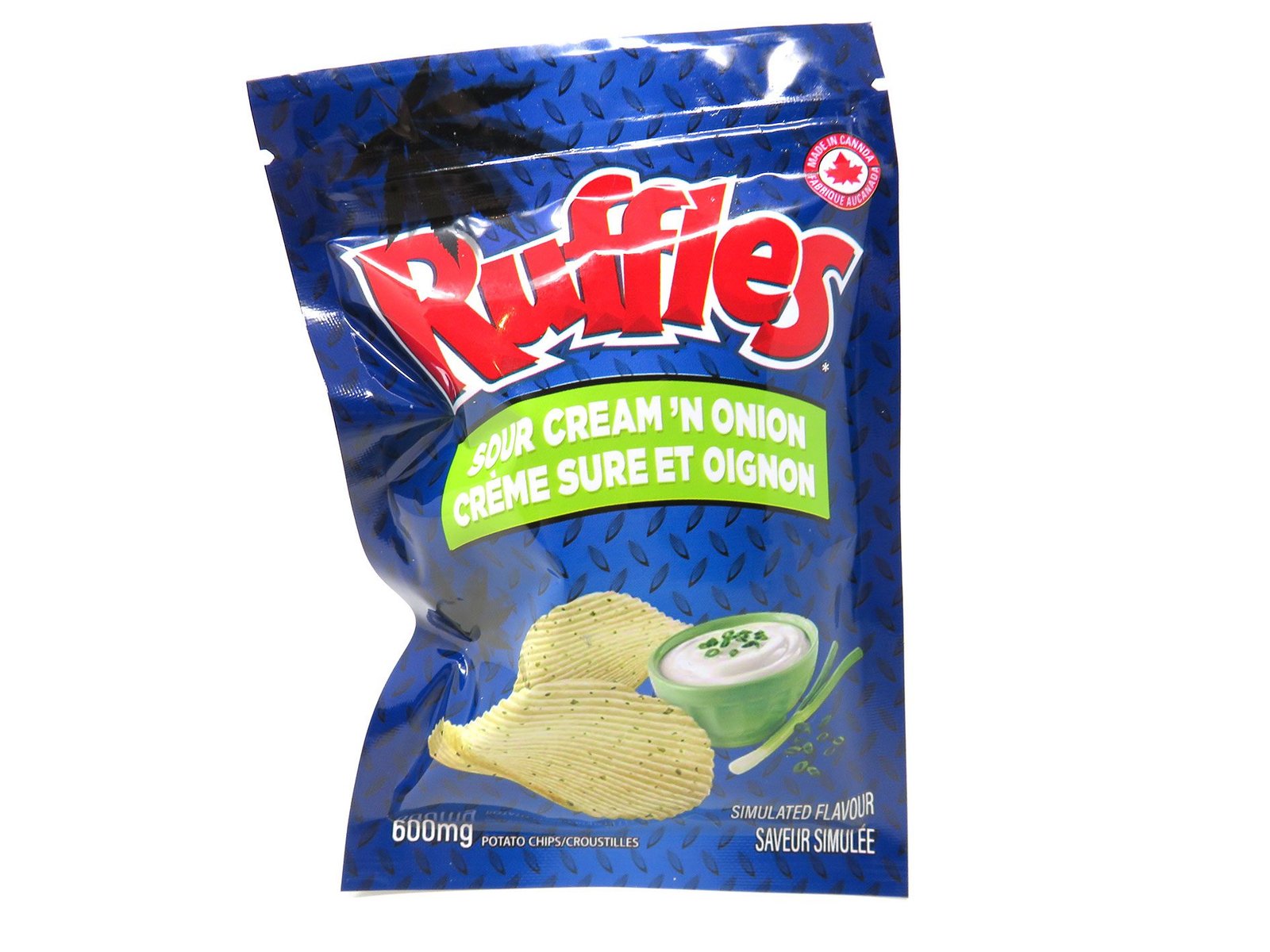 Ruffles Sour Cream ‘N Onion THC Chips