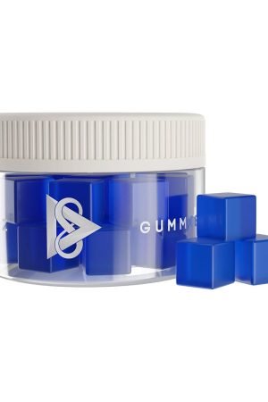 Delta 8 Blue x Razz 25mg Gummies