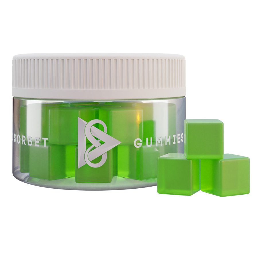 Delta 8 Lime x Sorbet 25mg Gummies