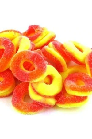 Delta 8 Peach Rings Gummy