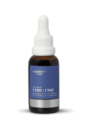 1 CBD : 1 THC Oil