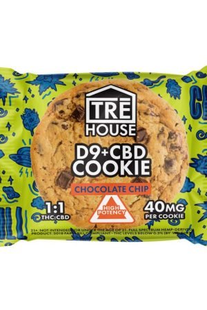 TRĒ House Delta 9 + CBD Cookie Chocolate Chip