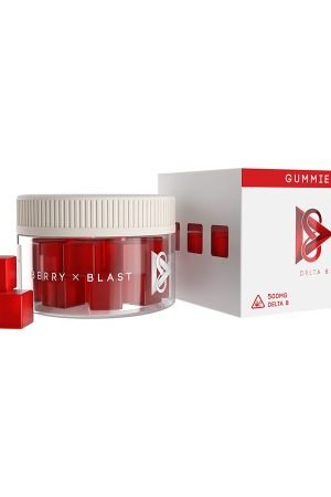 Delta 8 Berry x Blast 25mg Gummies