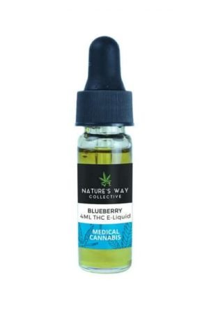 THC E-Liquid Blueberry Kush Vape Juice