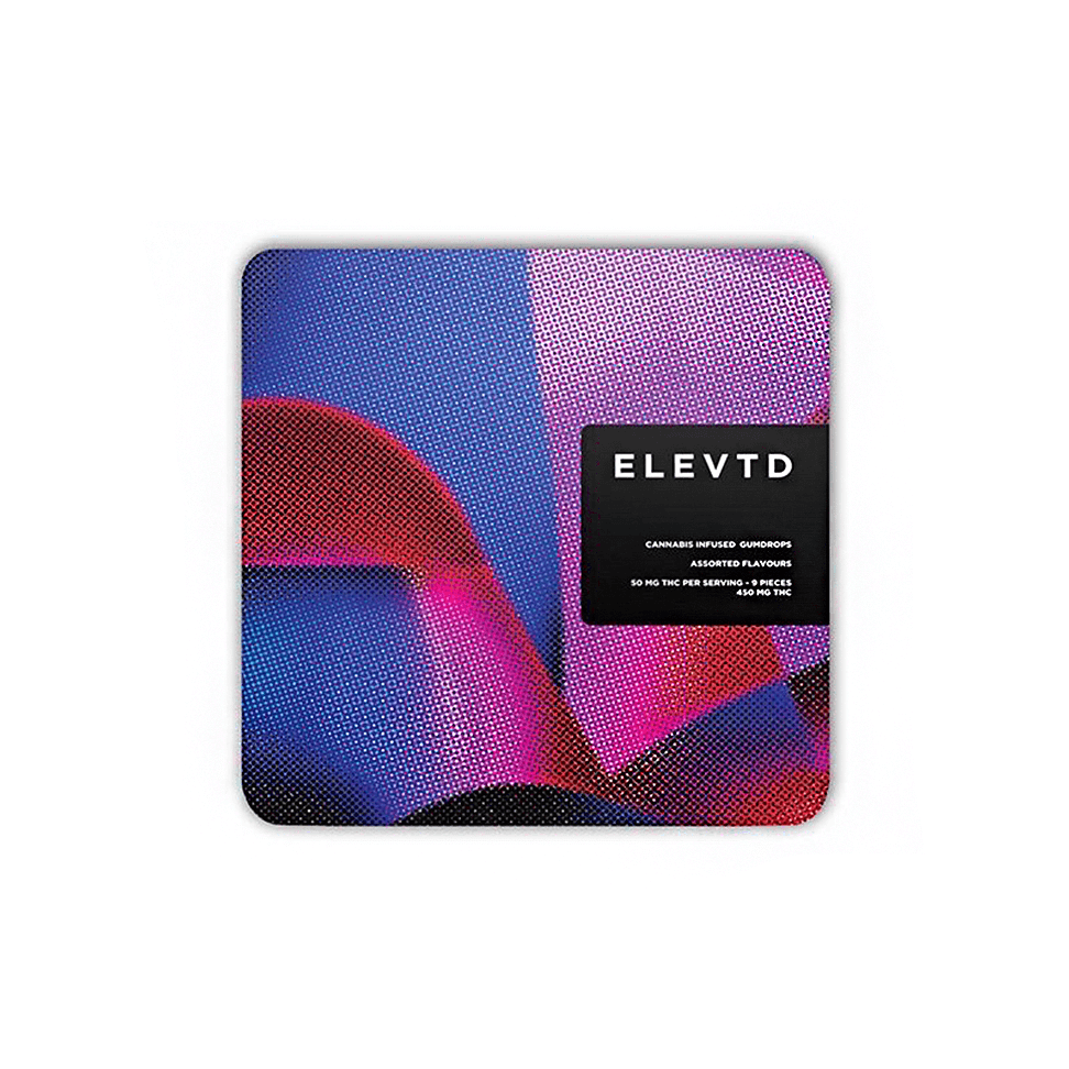 ELEVTD Gum Drops 450mg THC Gummy