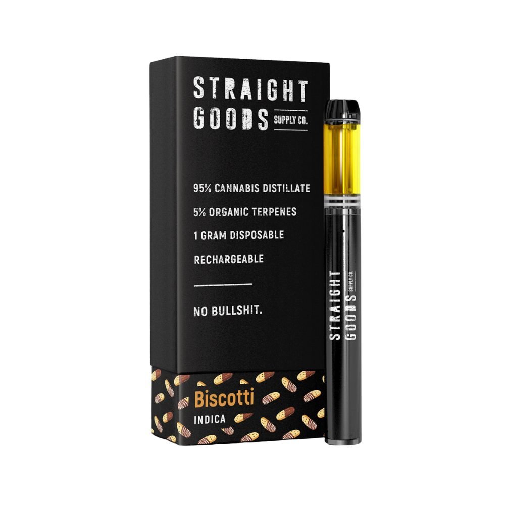 Straight Goods - Biscotti Disposable Vape Pen