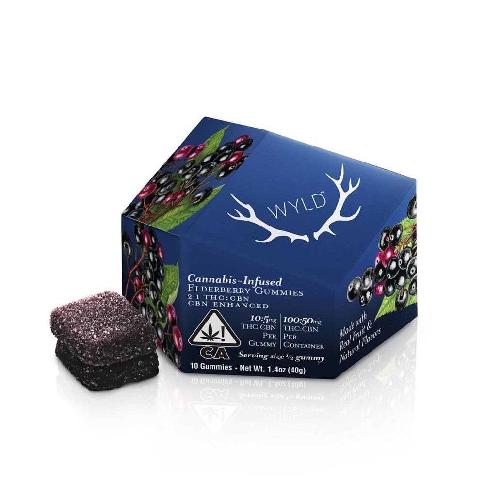 Elderberry 2:1 THC:CBN Gummies