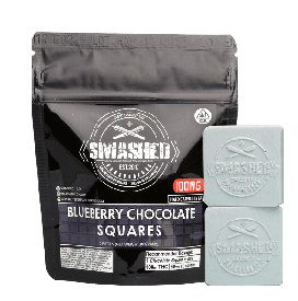 Blueberry Chocolate Squares 100mg
