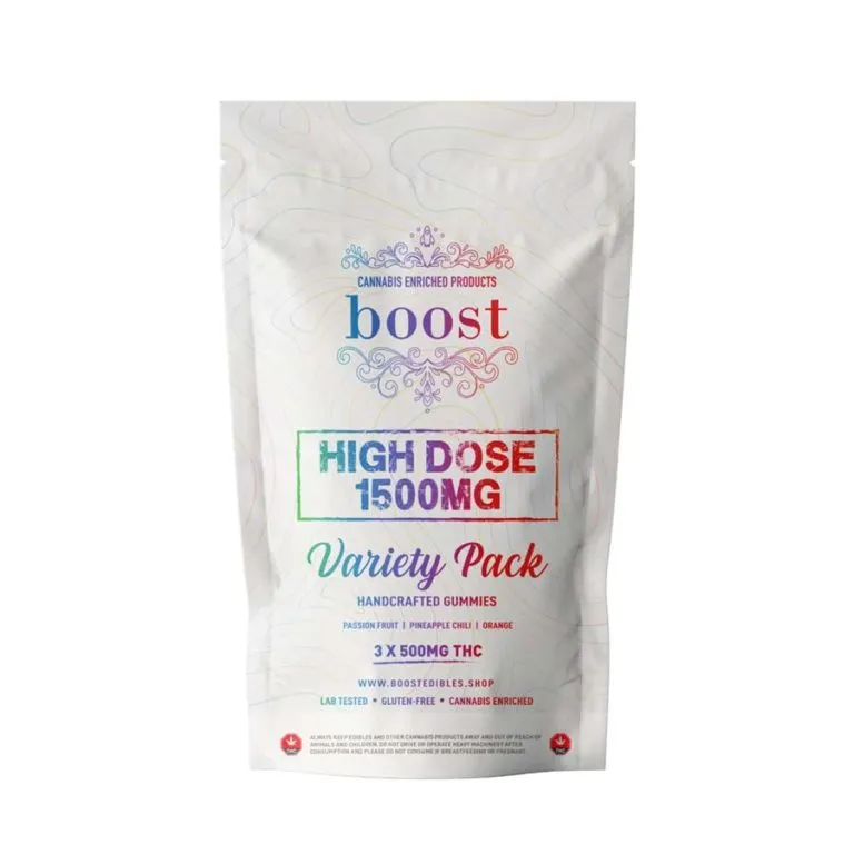 Boost THC High Dose – Variety Pack