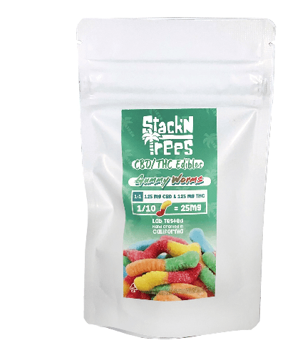 Stack’N Trees CBD/THC Gummy Worms