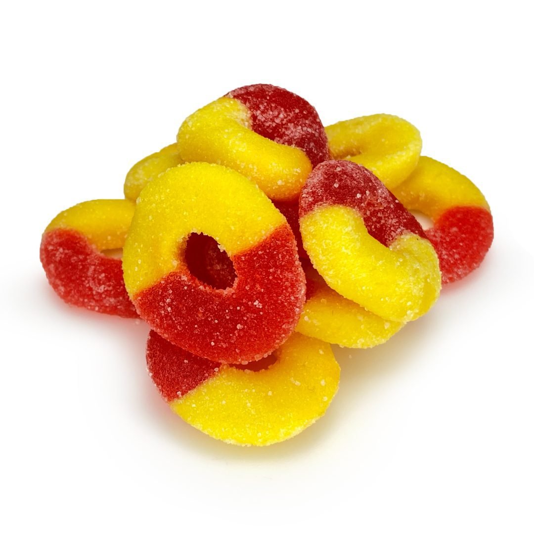 High Potency Delta-8 Peach Rings (1000mg)