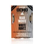 Maui Wowie Extracts D8 + D10 + THC-O Dual Cartridges