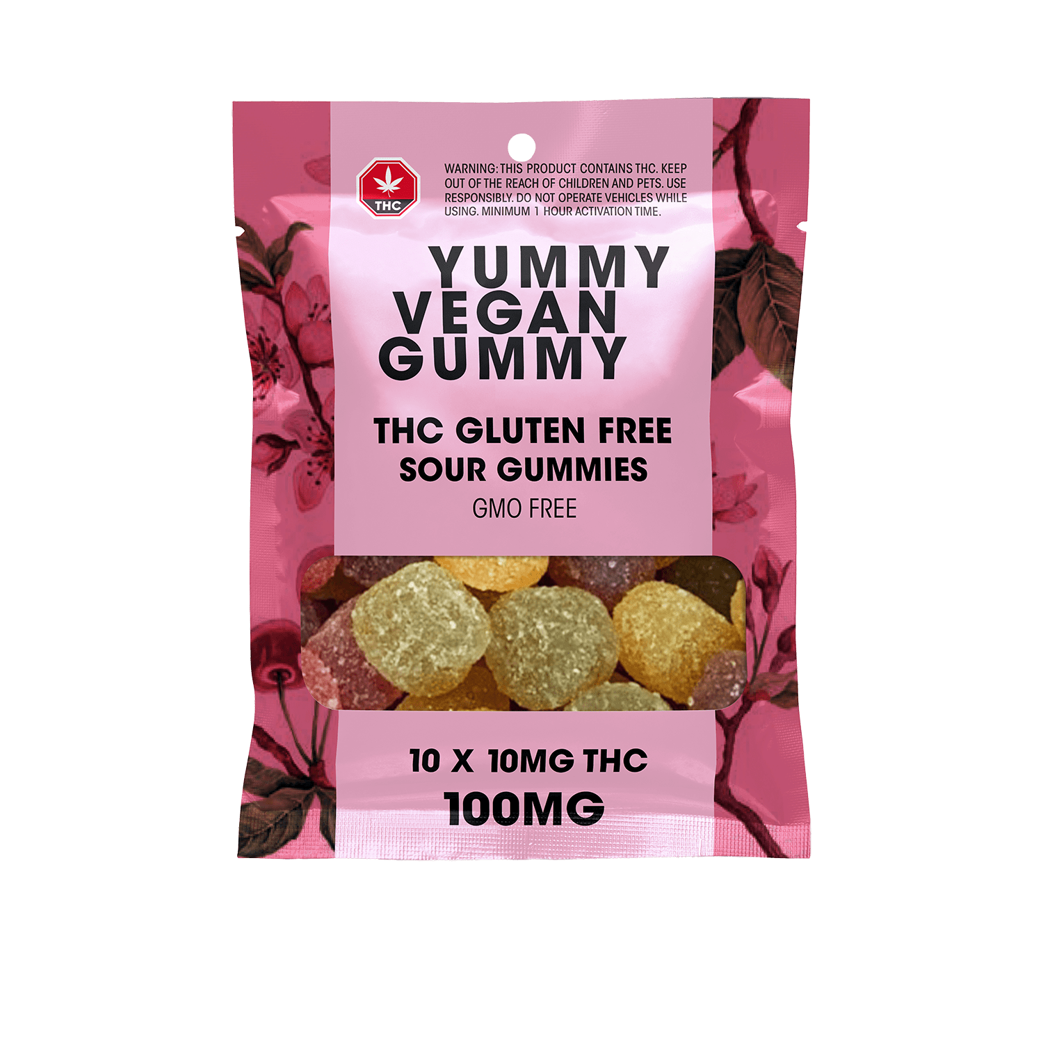 THC 100mg Yummy Gummy Assorted