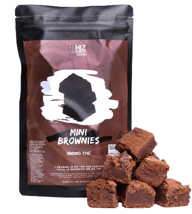 Whiz Edibles Mini Brownies 300mg