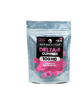 Blue Moon Hemp Delta 8 Watermelon Gummies