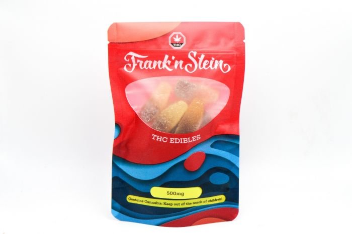 Frank 'N’ Stein THC Gummies – 500mg - Coke Bottles