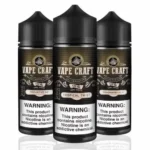 3 x Vape Craft 120 ml E-Liquid Bottles