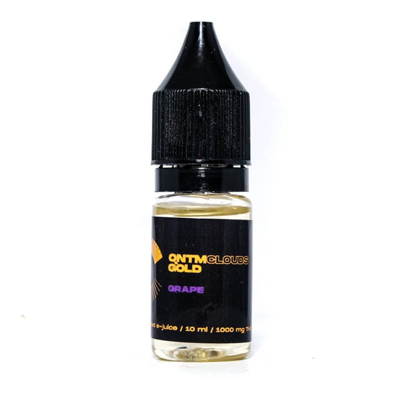 QNTM Clouds Gold THC Vape Liquid Grape