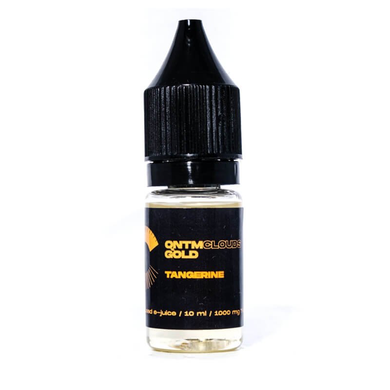 QNTM Clouds Gold THC Vape Liquid Tangerine