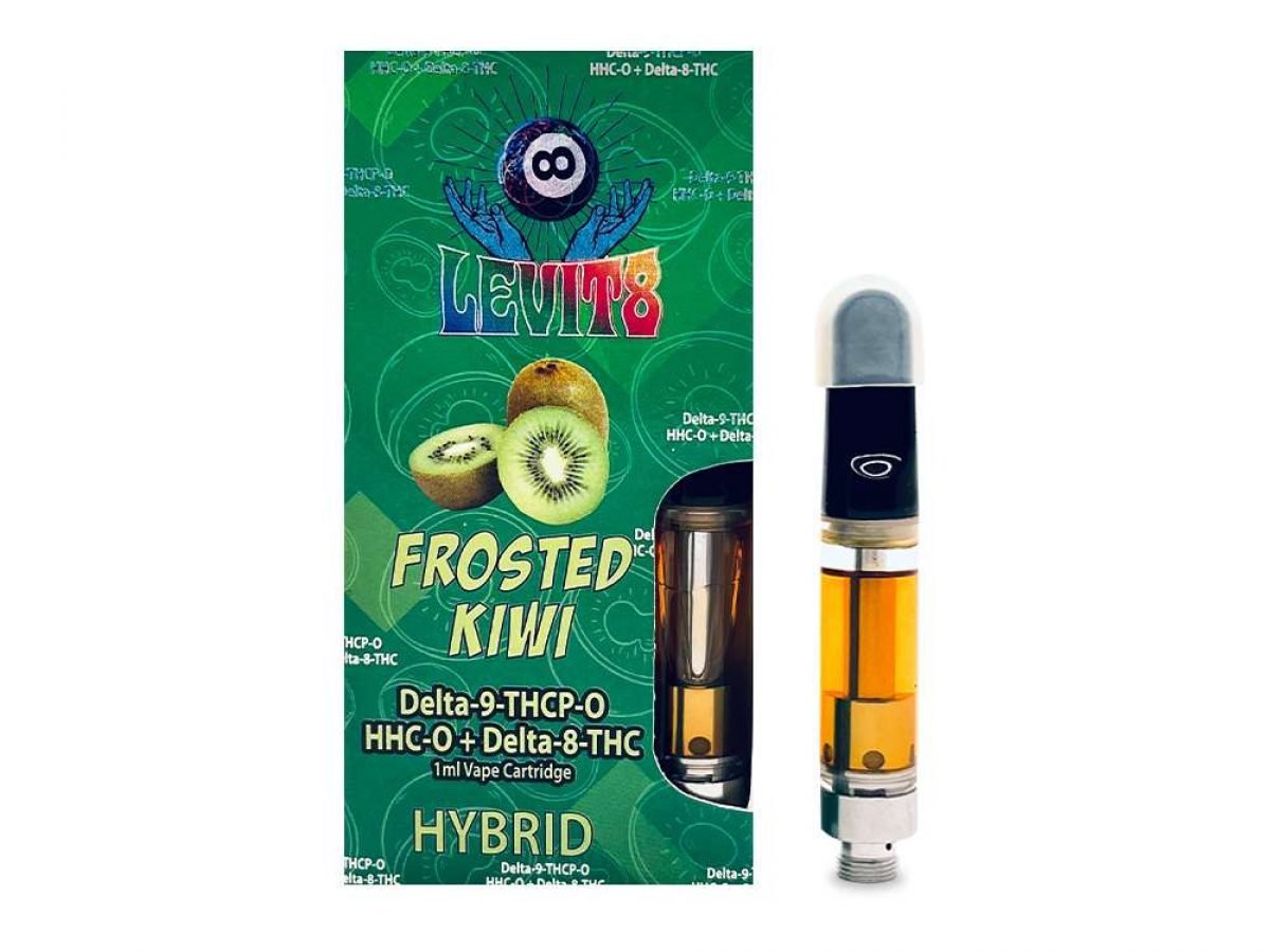 Frosted Kiwi D9+THCP+HHC+D8 Vape Cart