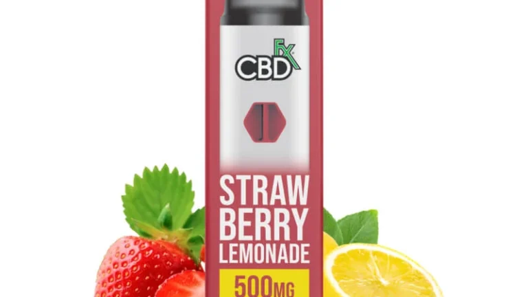 Strawberry Lemonade CBD Vape Pen 500MG
