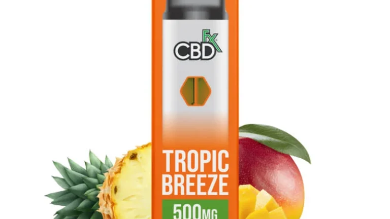 Tropic Breeze CBD Vape Pen 500MG