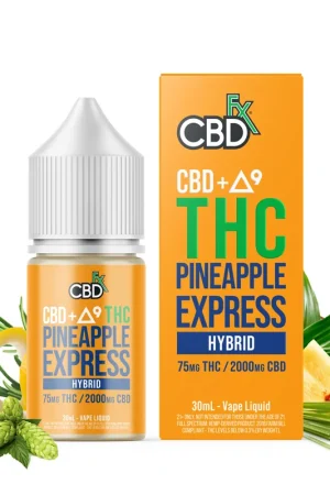 CBD + Delta-9 THC Vape Juice - Pineapple Express
