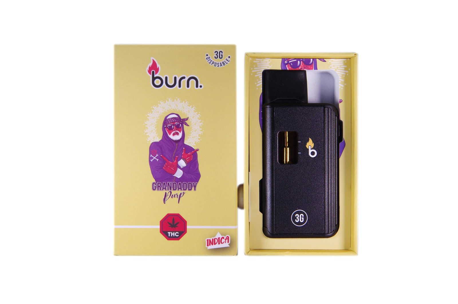 Burn Extracts – Granddaddy Purple Disposable Pen