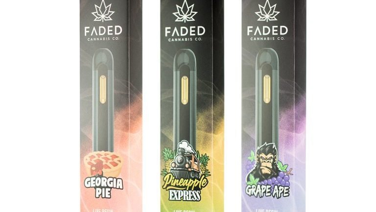 Faded Cannabis Co. 2mL Live Resin Vape Pen Bundle