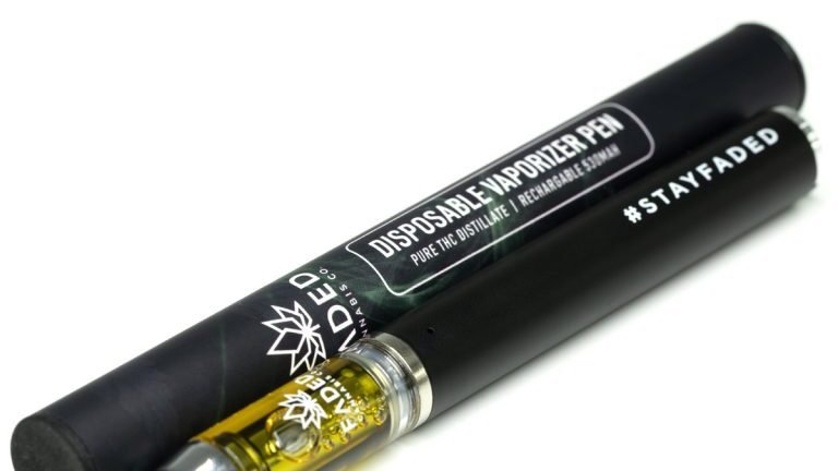 Faded Cannabis Co. Live Resin Vape Pens
