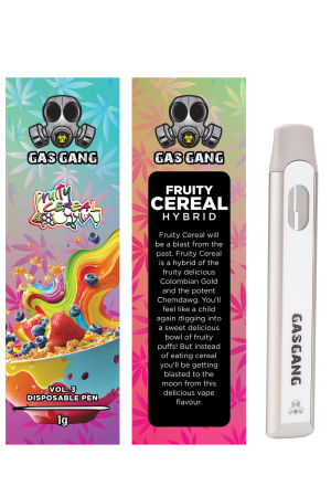 Gas Gang – Fruity Cereal Disposable Pen
