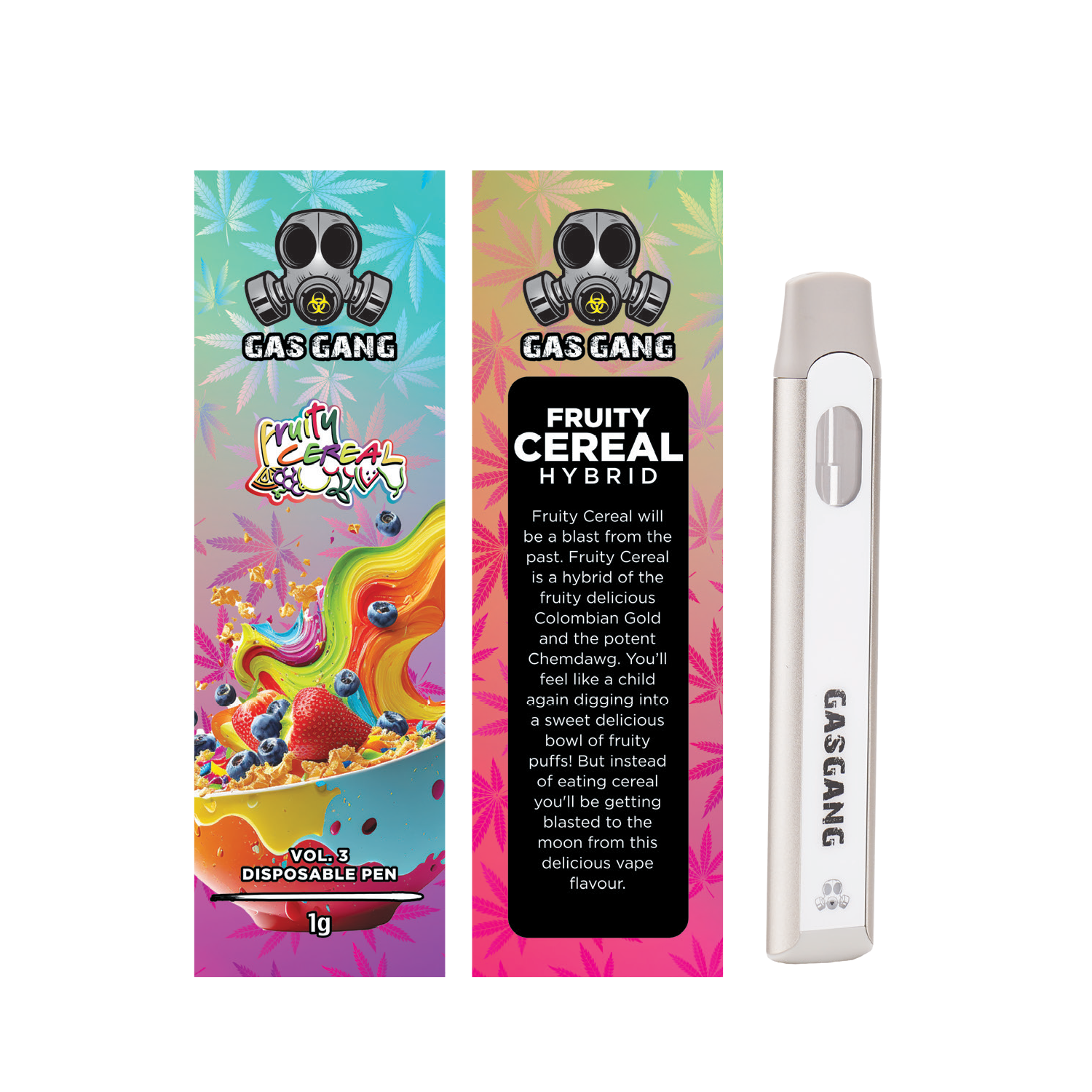 Gas Gang – Fruity Cereal Disposable Pen