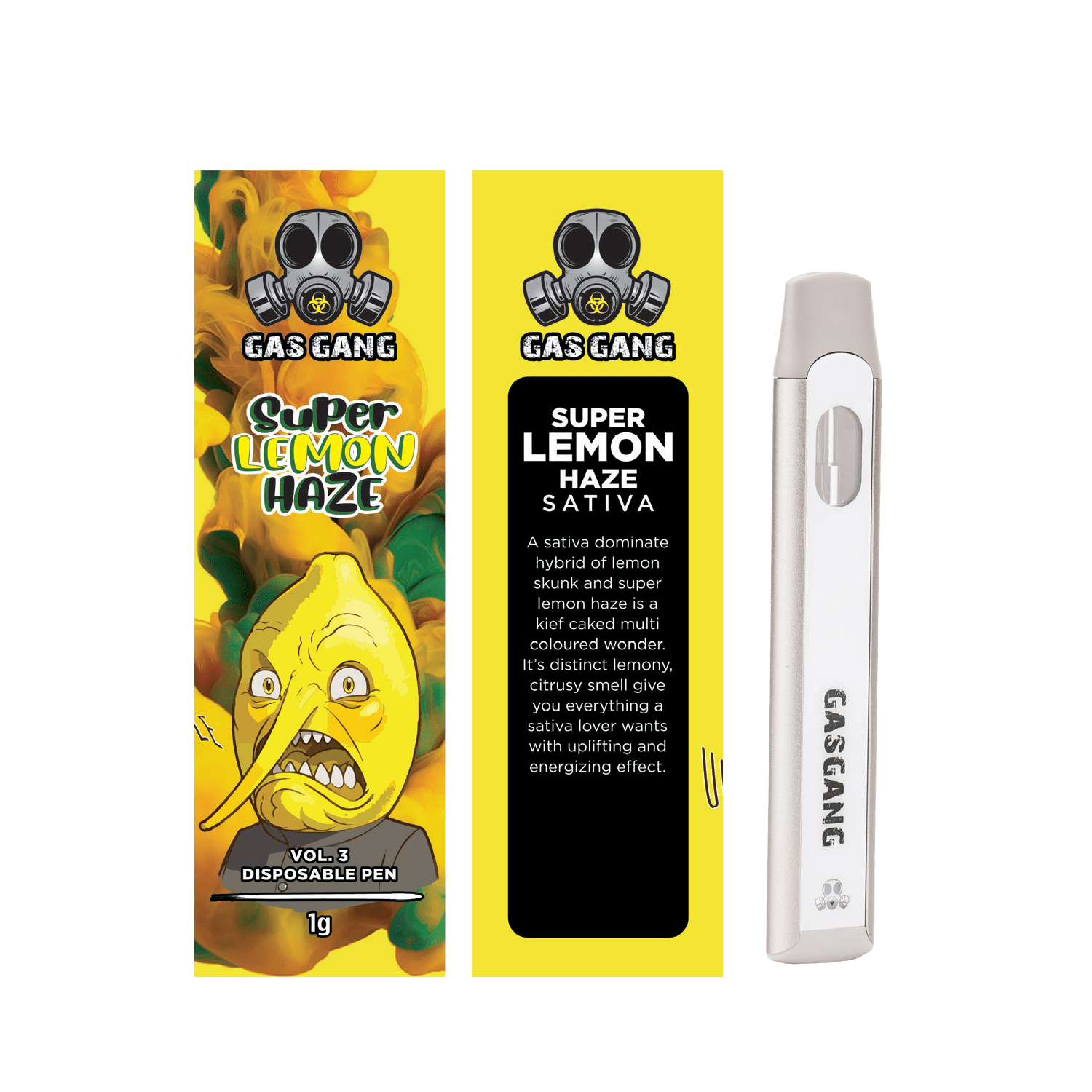 Gas Gang – Super Lemon Haze Disposable Pen