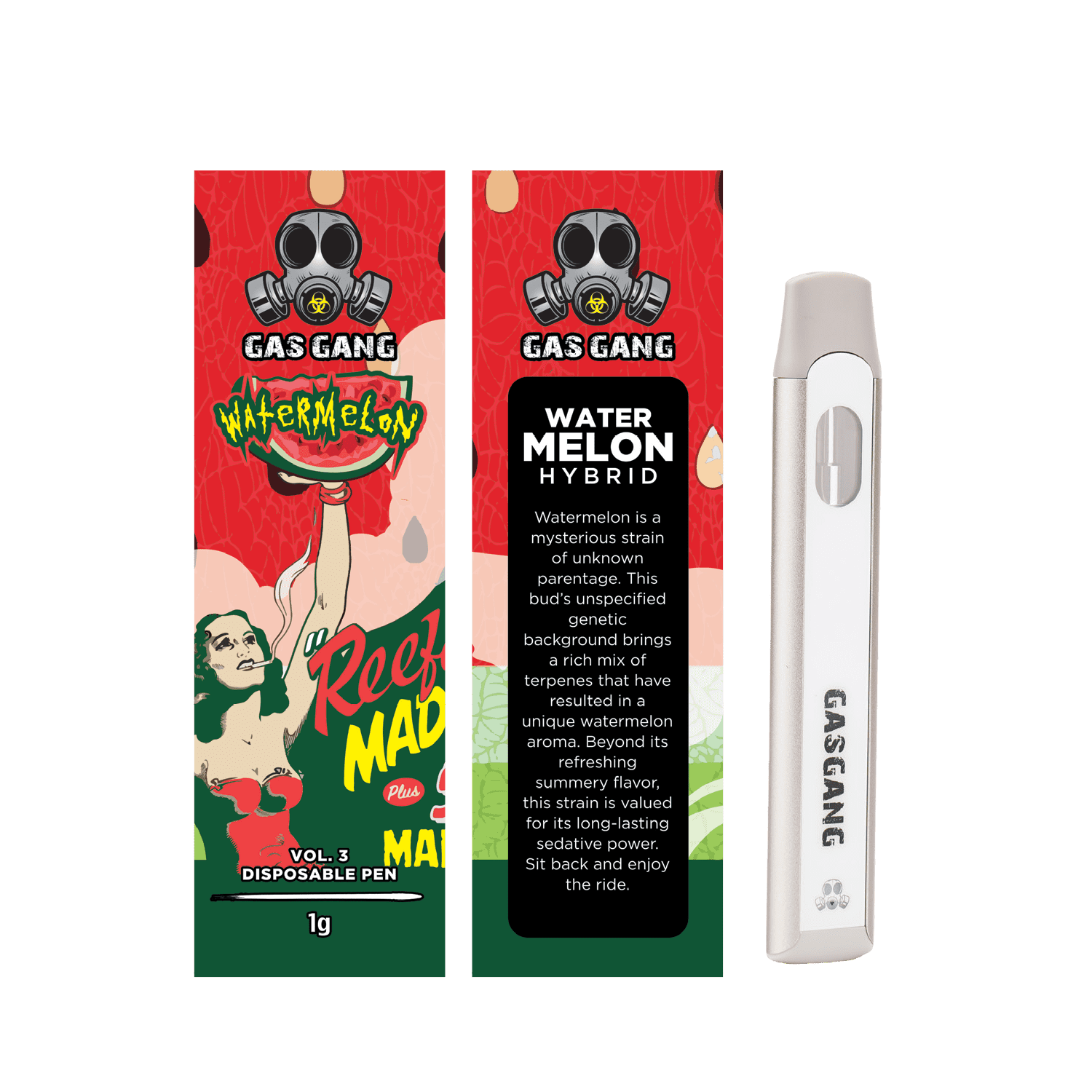 Gas Gang – Watermelon Disposable Pen